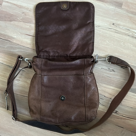 Fossil Leather Shoulder Bag - Picture 2 of 7